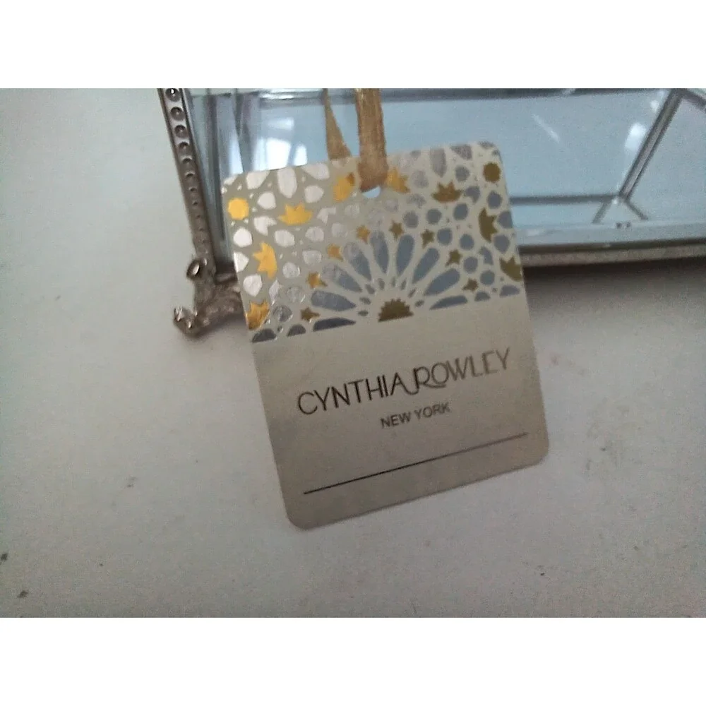 Cynthia Rowley beveled glass